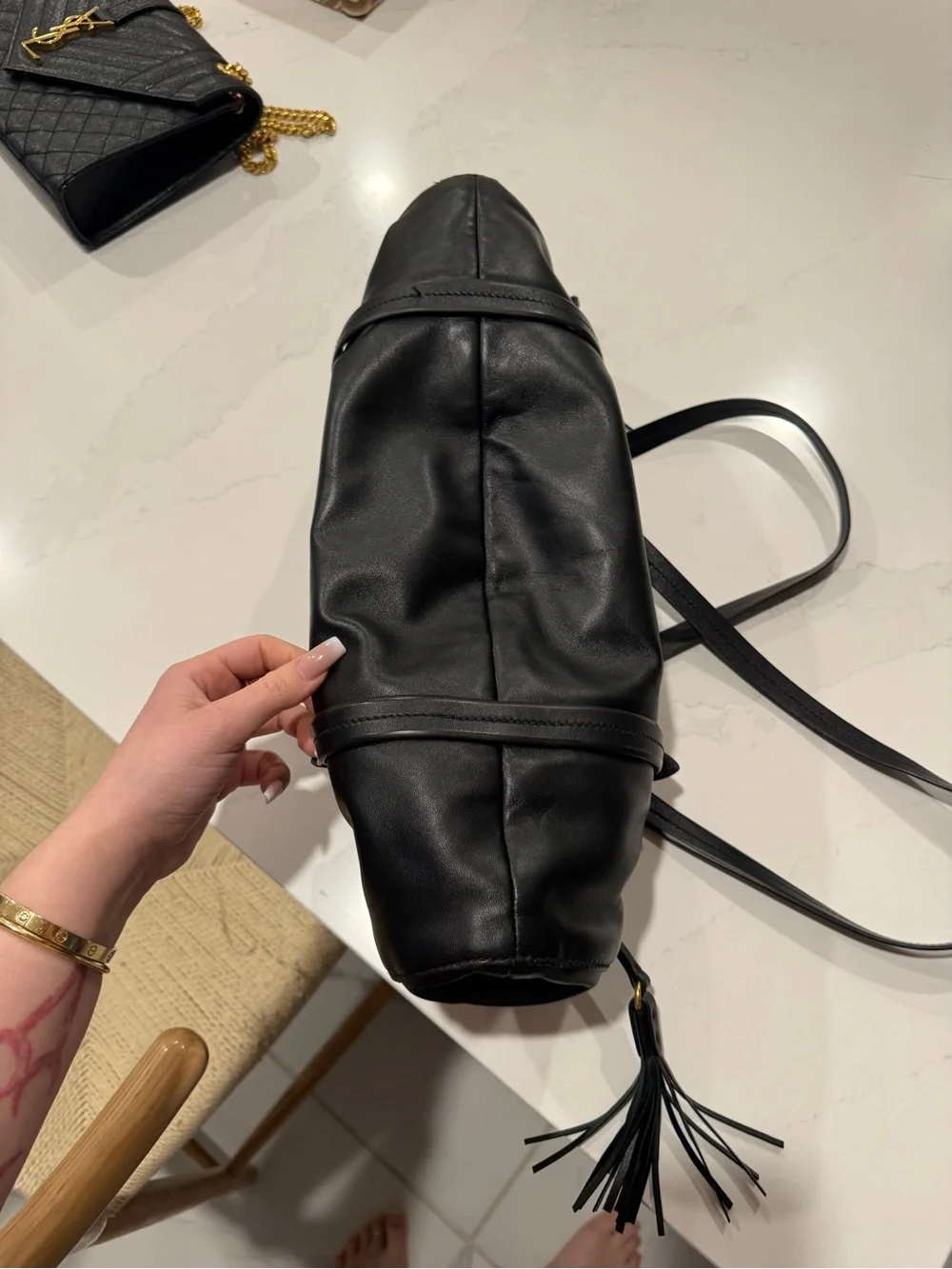 Joie nappa leather bag Miu Miu